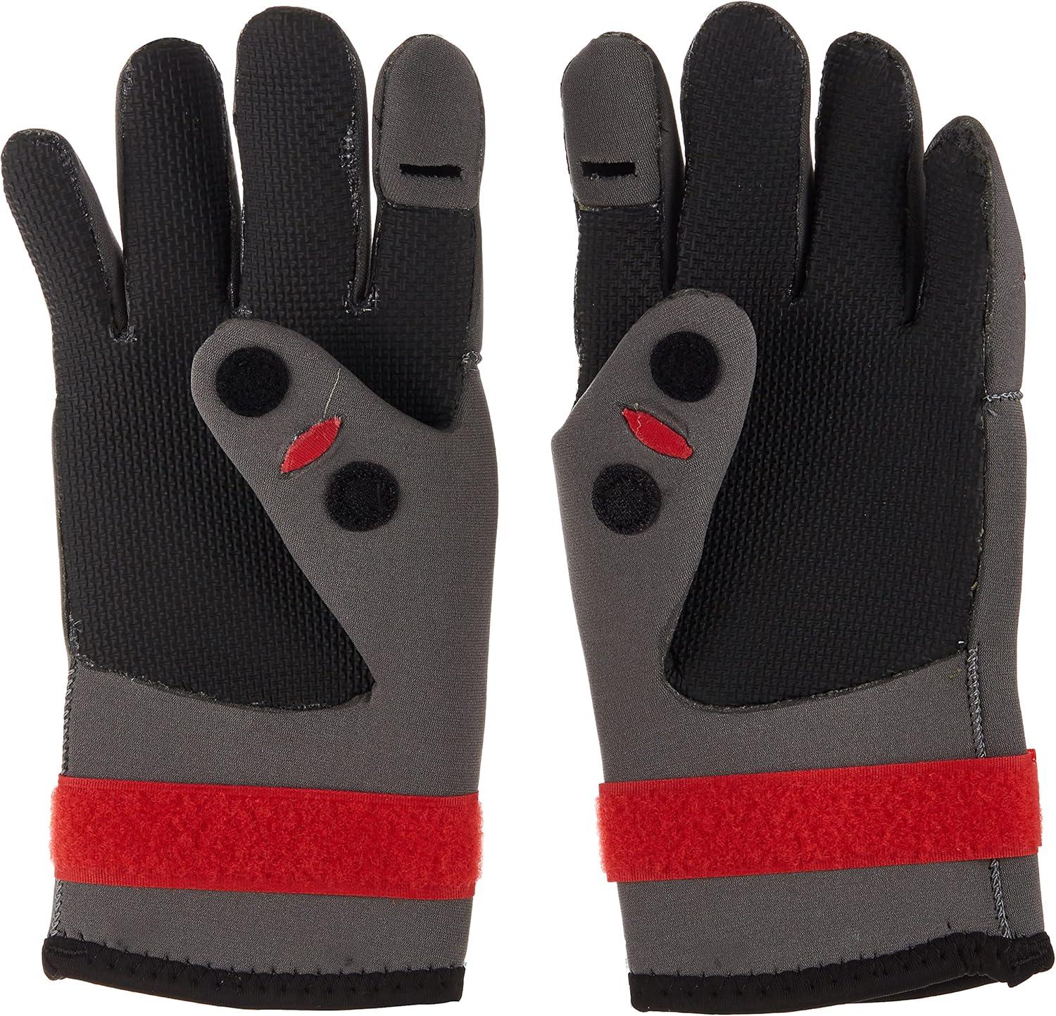 imageBerkley BTNFGG NEOPENE FISH GRIP GLOVES Neoprene Fishing Gloves Grey