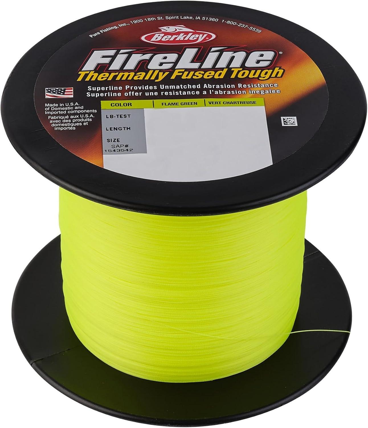 imageBerkley FireLine Superline Fishing LineFlame Green New