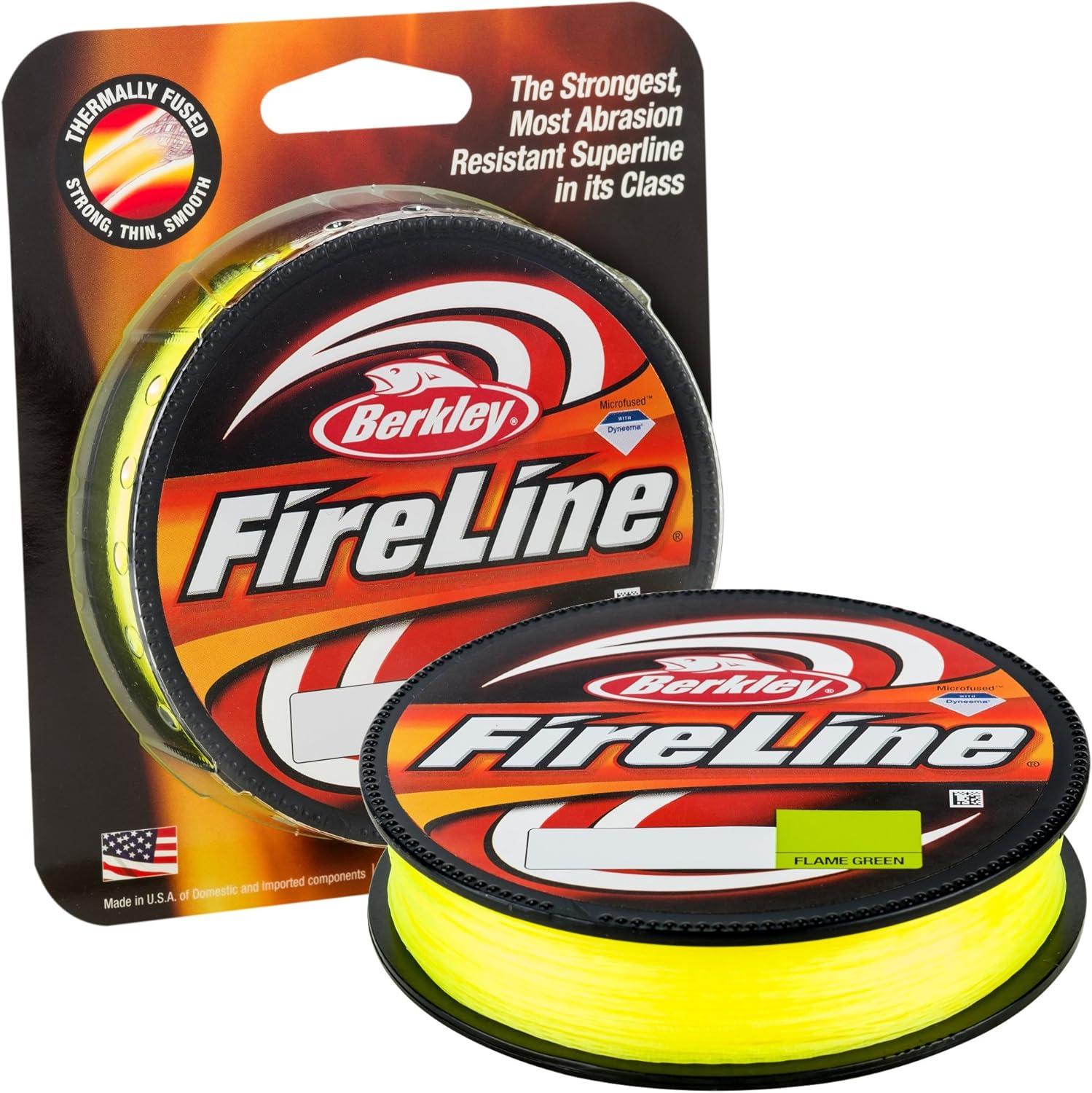 imageBerkley FireLine Superline Fishing LineFlame Green Old