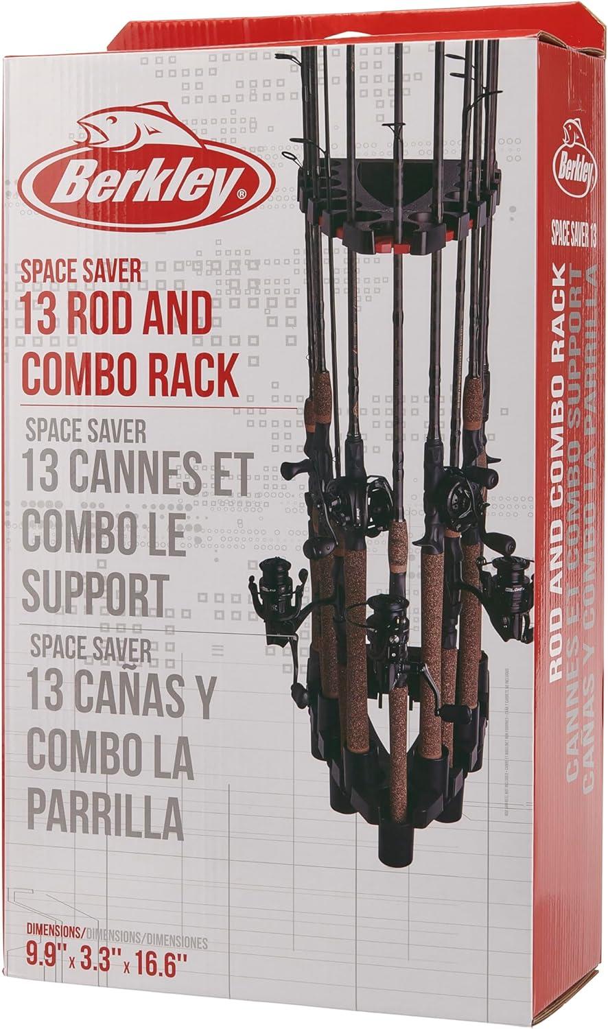 imageBerkley Fishing Rod Racks ampamp Rod Holders13 Rod Or Combo Space Saver