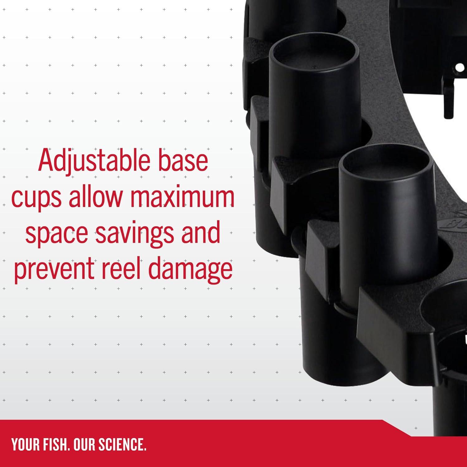 imageBerkley Fishing Rod Racks ampamp Rod Holders13 Rod Or Combo Space Saver