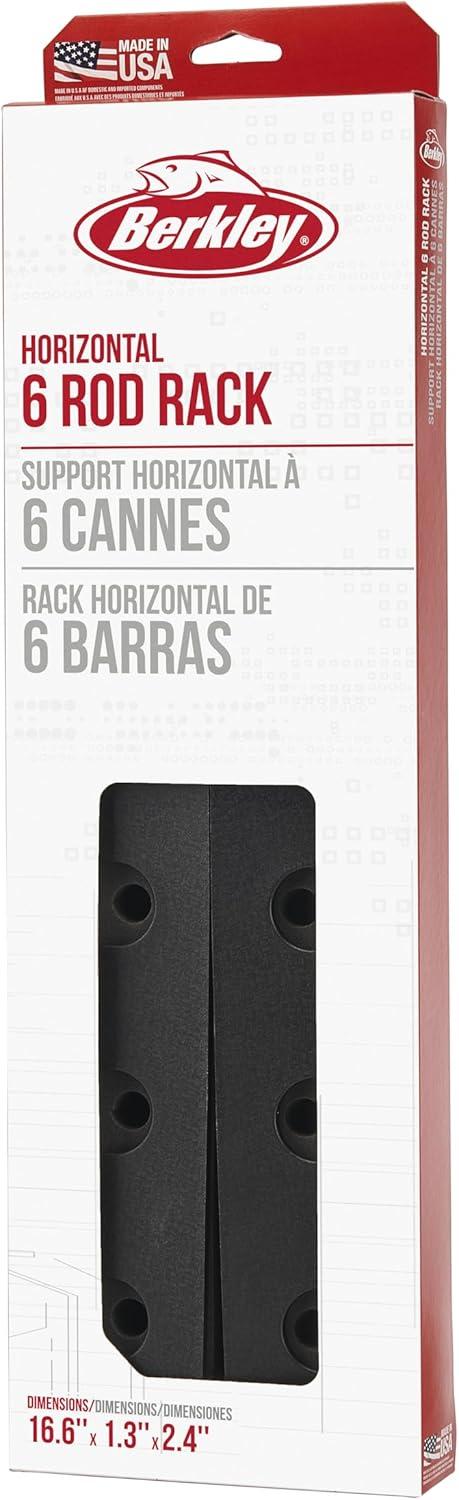 imageBerkley Fishing Rod Racks ampamp Rod HoldersHorizontal 6 Rod Rack New Model