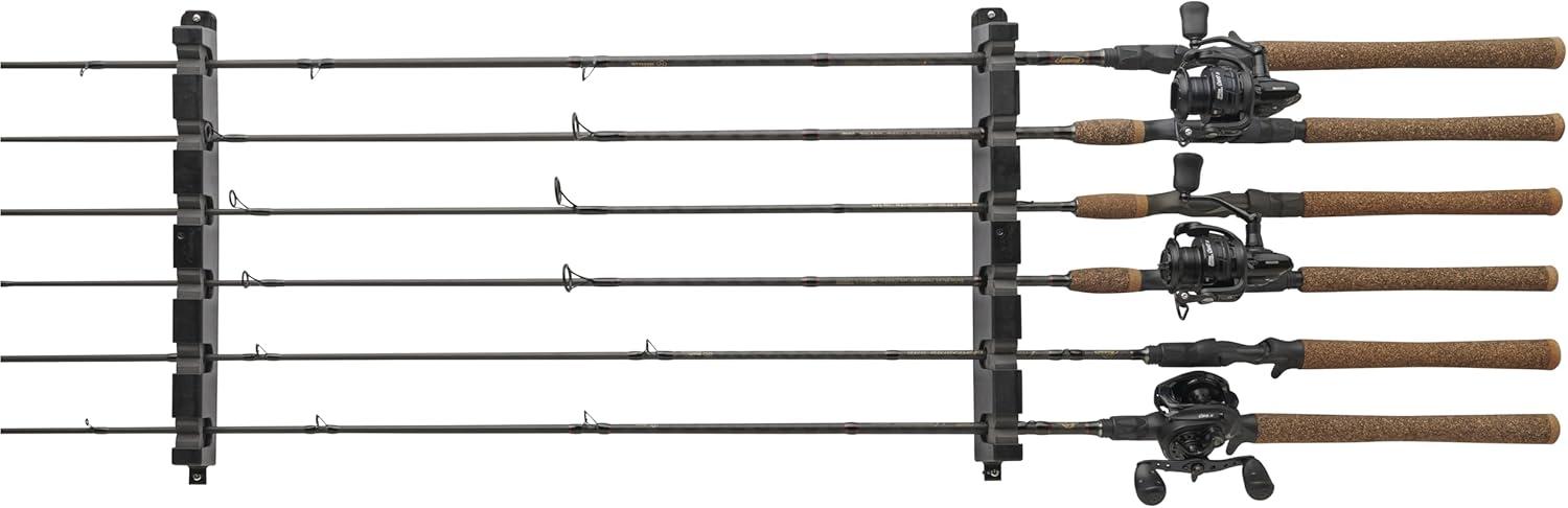 imageBerkley Fishing Rod Racks ampamp Rod HoldersHorizontal 6 Rod Rack New Model