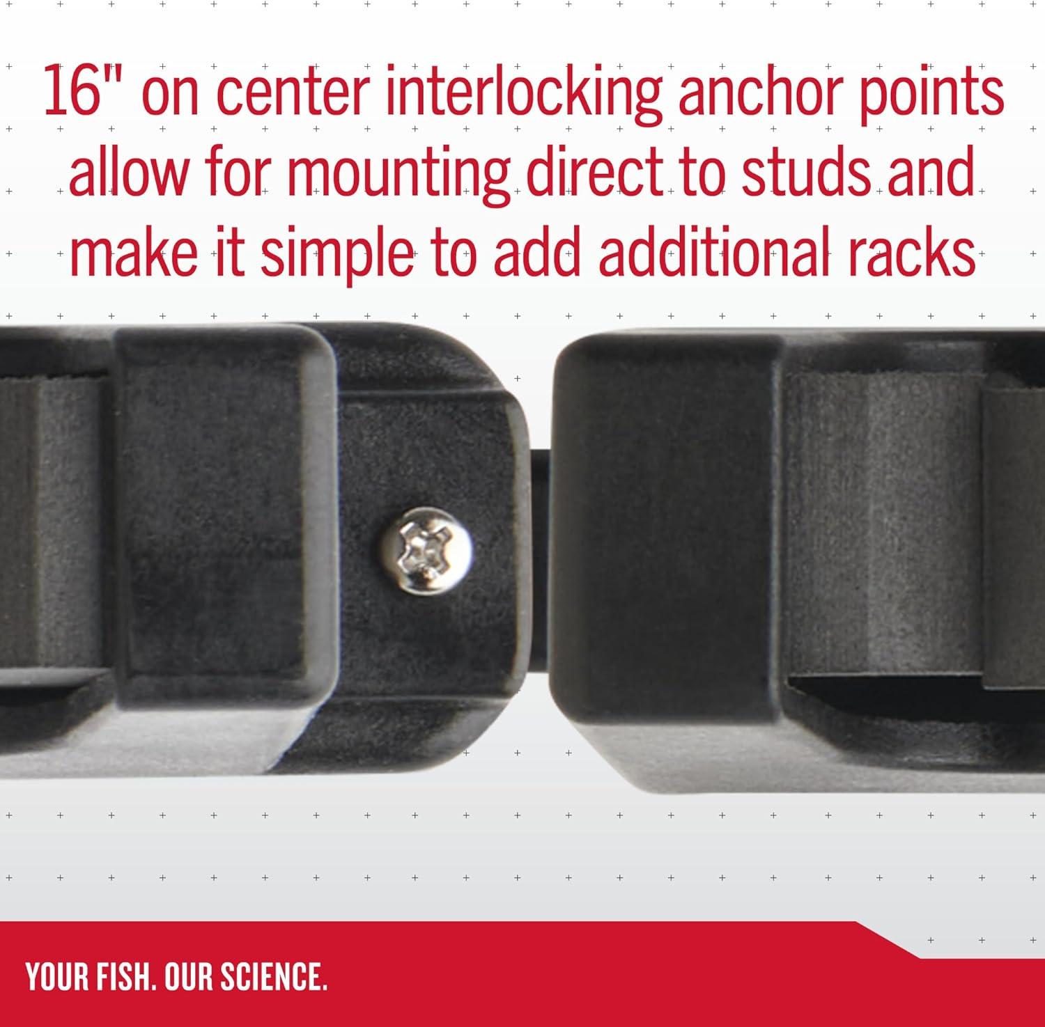 imageBerkley Fishing Rod Racks ampamp Rod HoldersHorizontal 6 Rod Rack New Model