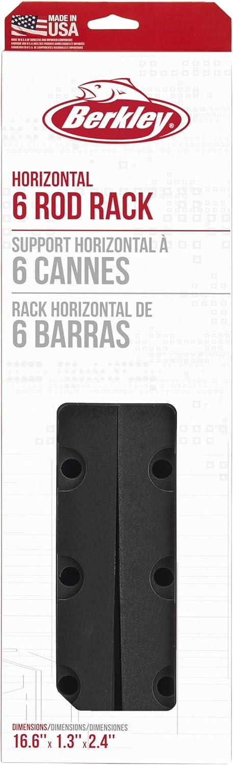 imageBerkley Fishing Rod Racks ampamp Rod HoldersHorizontal 6 Rod Rack New Model