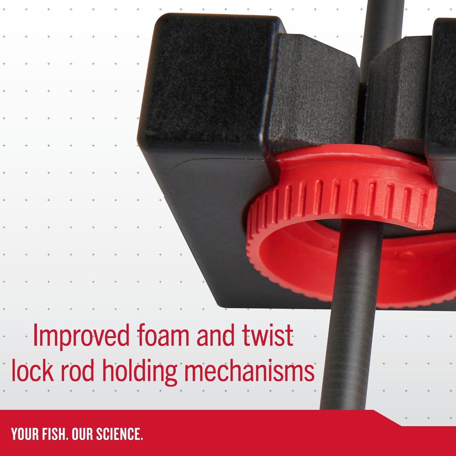 imageBerkley Fishing Rod Racks ampamp Rod HoldersTwist Lock Utility 4 Rod Rack