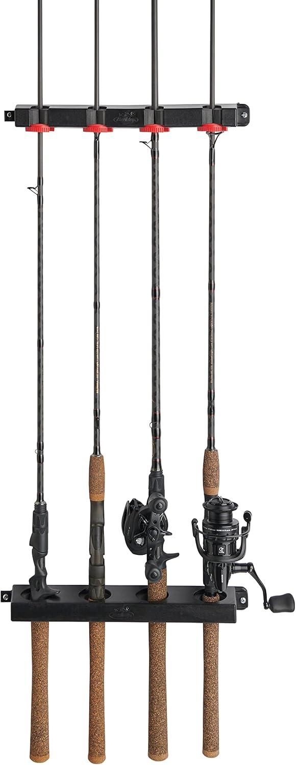 imageBerkley Fishing Rod Racks ampamp Rod HoldersTwist Lock Utility 4 Rod Rack