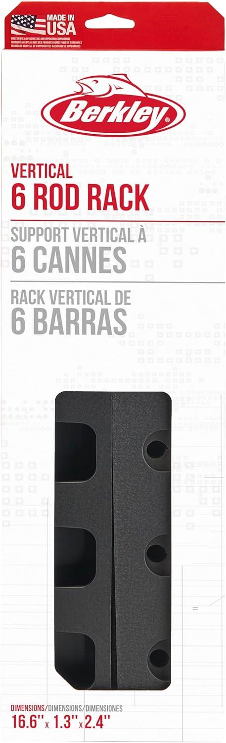 imageBerkley Fishing Rod Racks ampamp Rod HoldersVertical 6 Rod Rack New Model