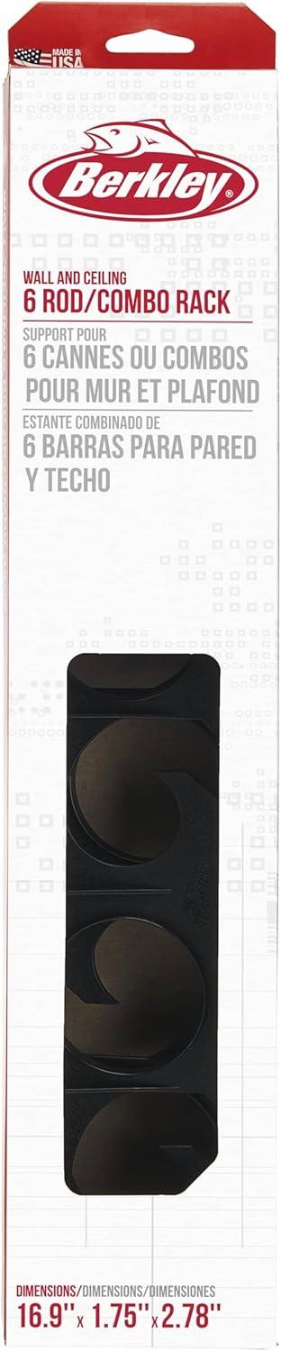 imageBerkley Fishing Rod Racks ampamp Rod HoldersWallCeiling 5 Rod Or Combo