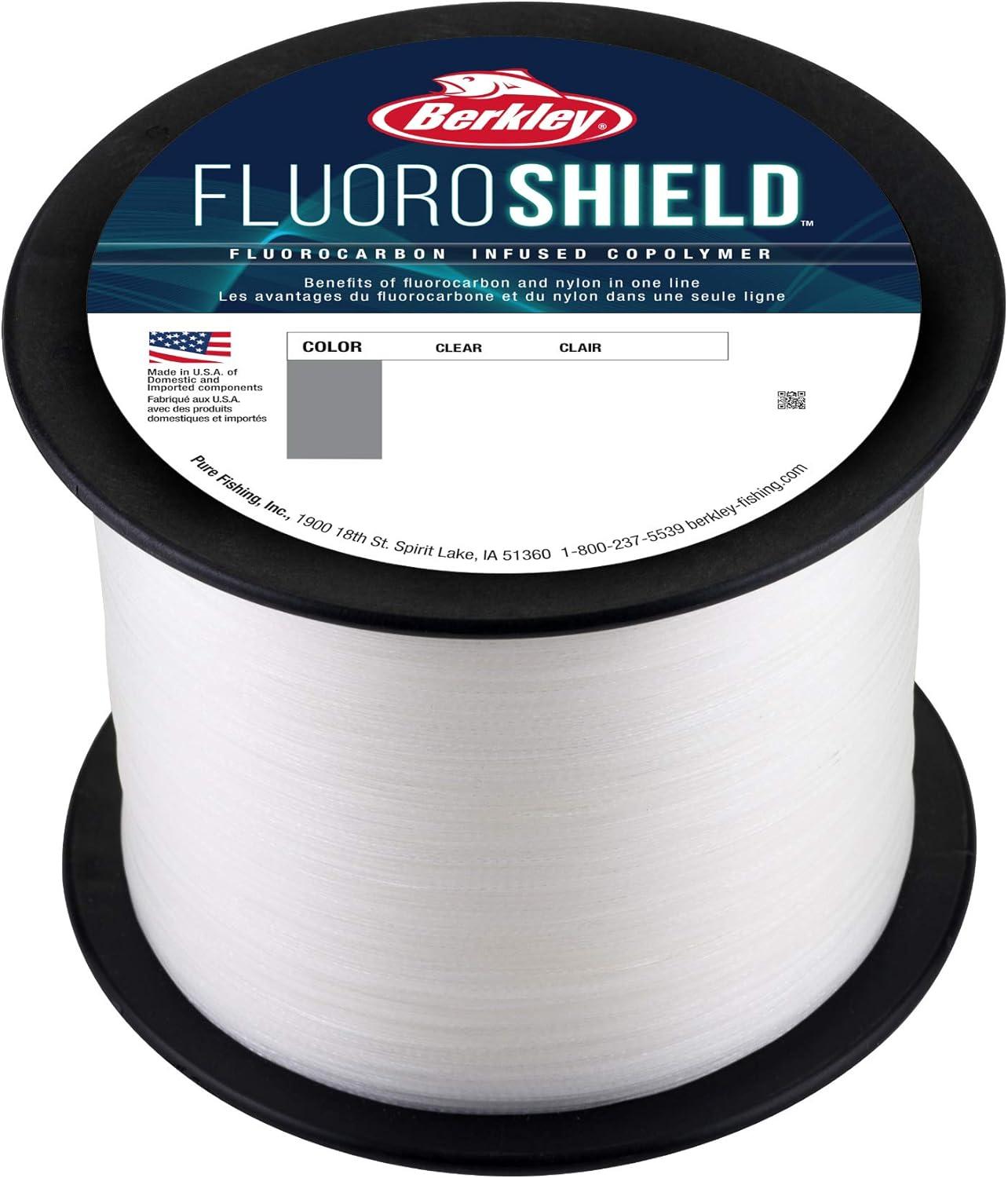 imageBerkley FluoroShield Fluorocarbon Fishing Line Clear17lb Test