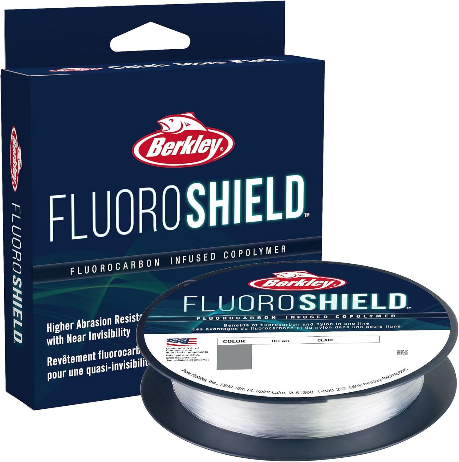 imageBerkley FluoroShield Fluorocarbon Fishing Line Clear25lb Test