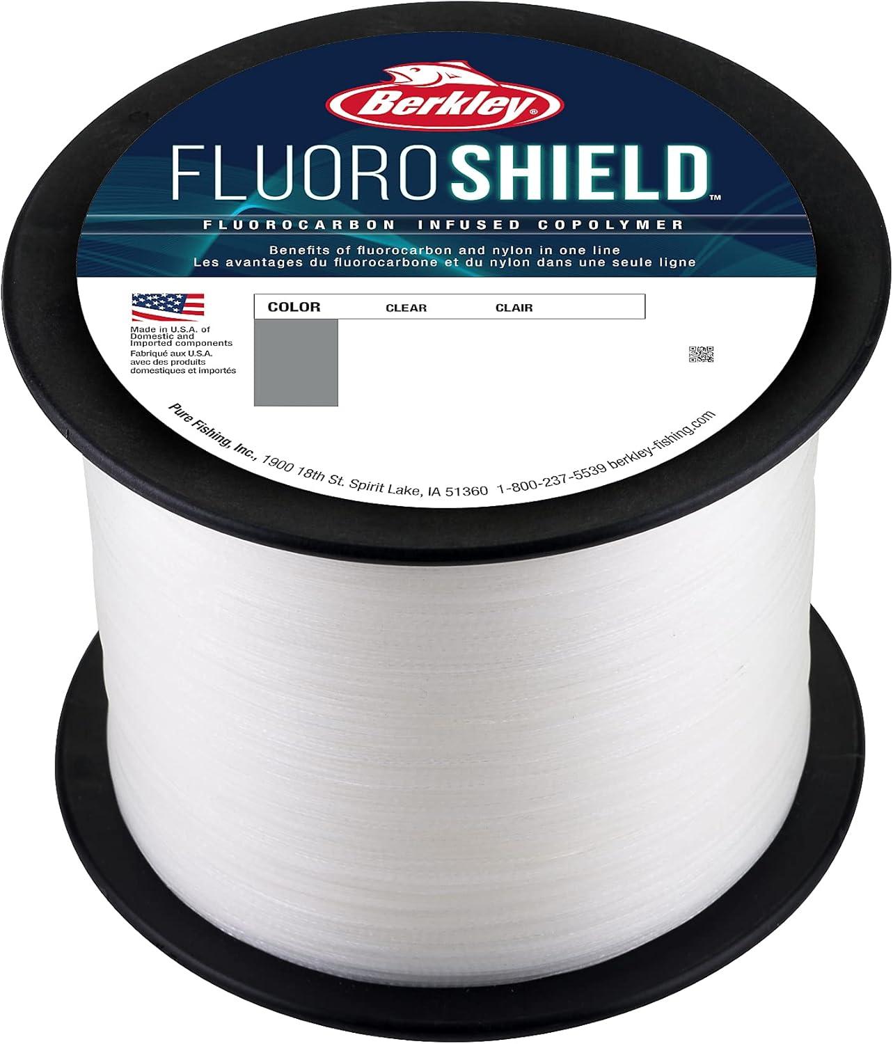 imageBerkley FluoroShield Fluorocarbon Fishing Line Clear25lb Test