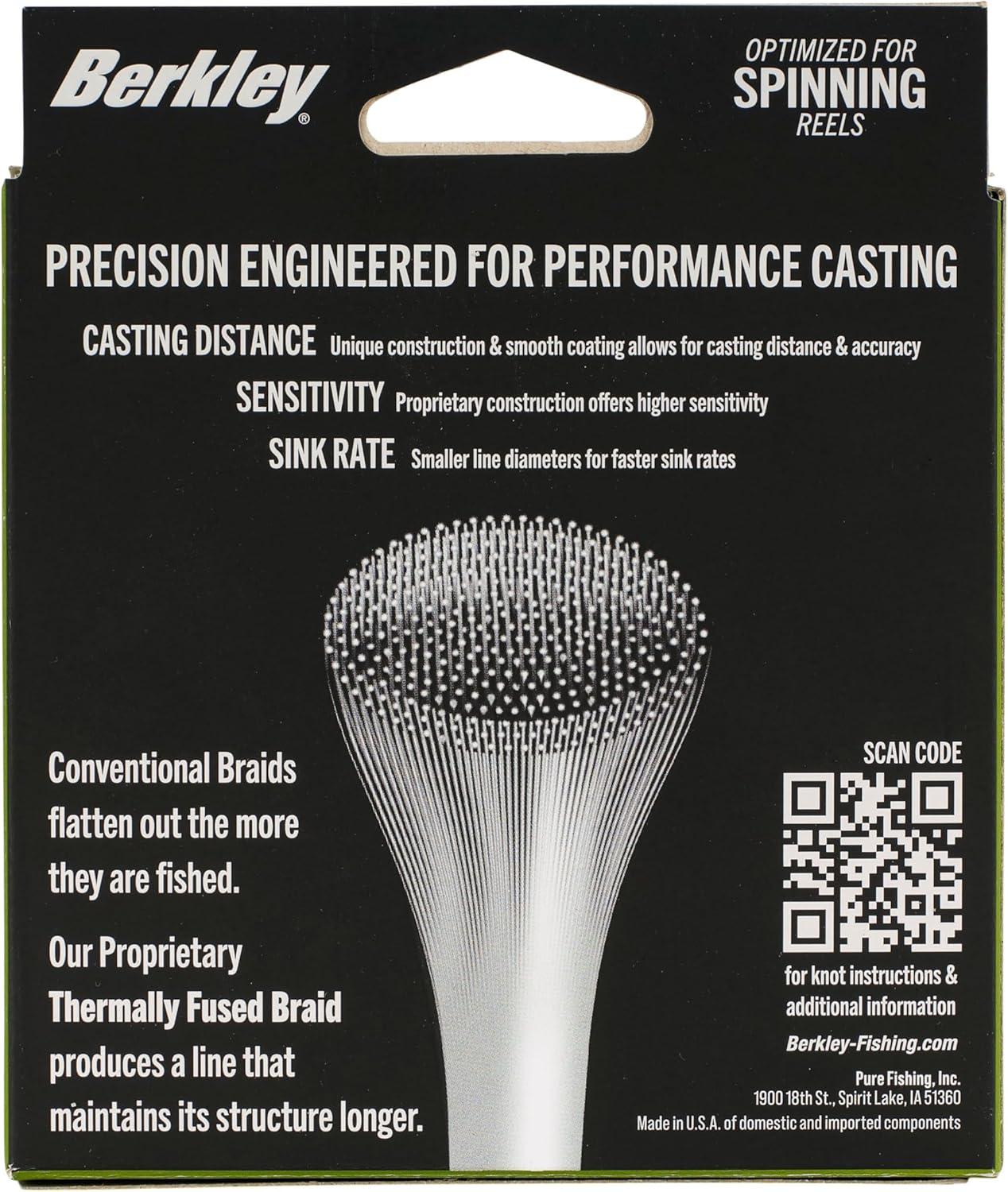 imageBerkley Forward Braid Fishing LineLowVis Green