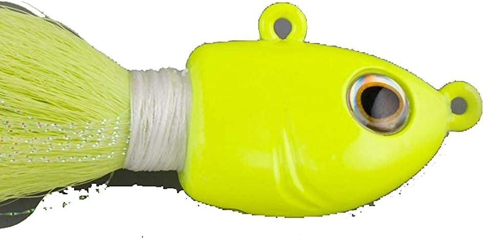 imageBerkley Fusion19 Bucktail Fishing Bait JigsChartreuse