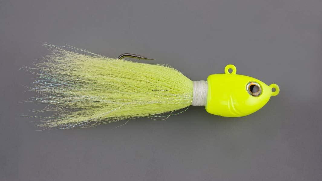 imageBerkley Fusion19 Bucktail Fishing Bait JigsChartreuse