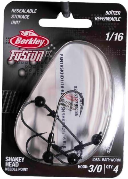 imageBerkley Fusion19 Shakey Head Fishing JigheadsBlack