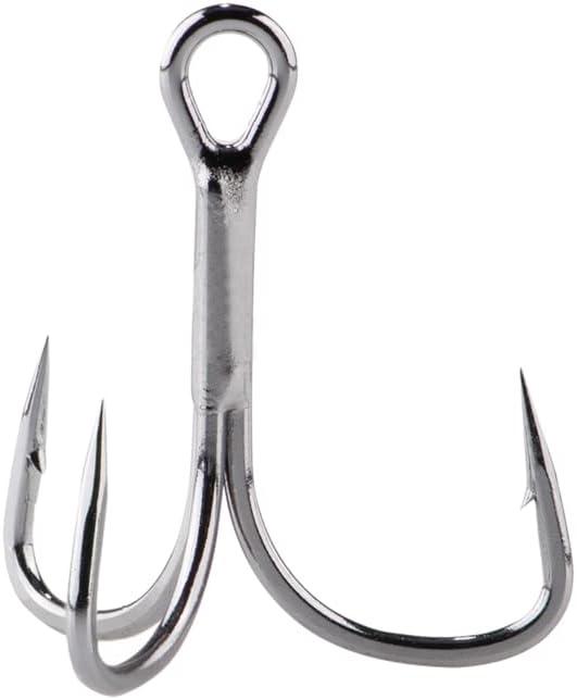 imageBerkley Fusion19 Wide Gap Live Bait Hooks Size 4 Fishing Hooks Needle Point with SlickSet Coating for Easy Penetration Forged for Added StrengthBlack Nickel