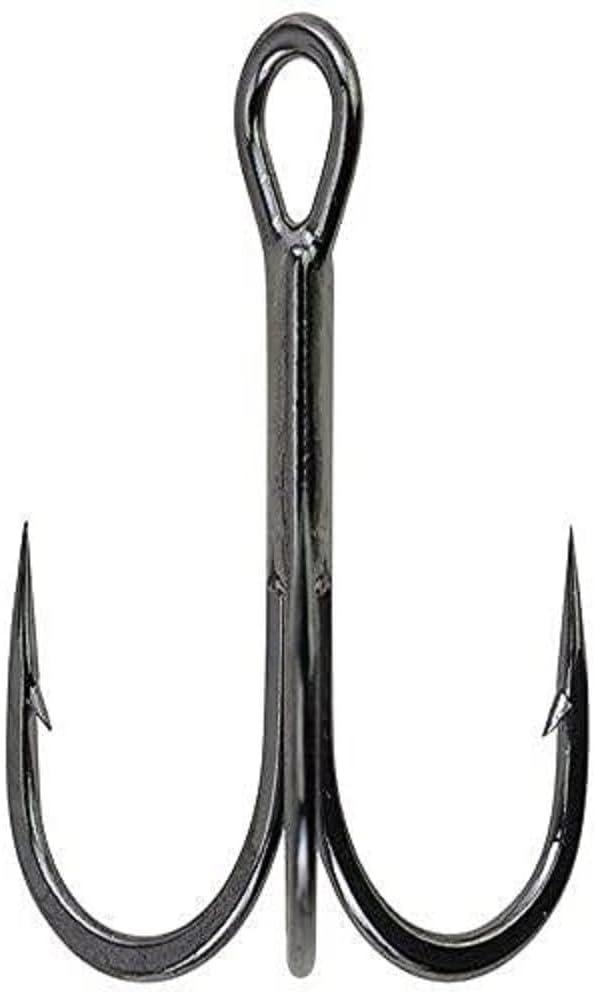 imageBerkley Fusion19 Wide Gap Live Bait Hooks Size 4 Fishing Hooks Needle Point with SlickSet Coating for Easy Penetration Forged for Added StrengthBlack Nickel