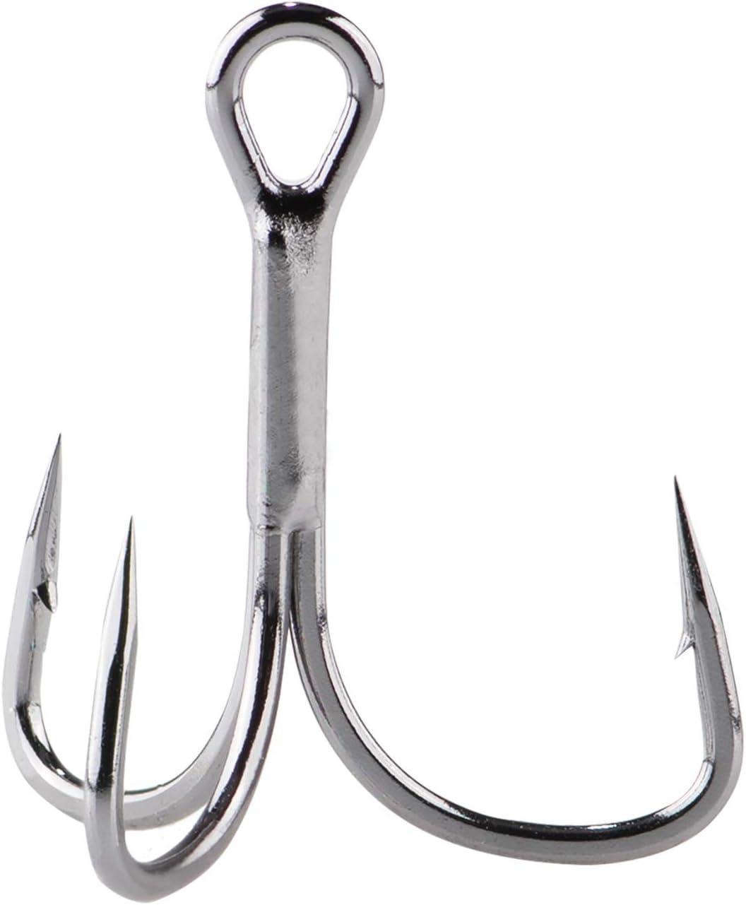 imageBerkley Fusion19 Wide Gap Live Bait Hooks Size 4 Fishing Hooks Needle Point with SlickSet Coating for Easy Penetration Forged for Added StrengthBlack Nickel