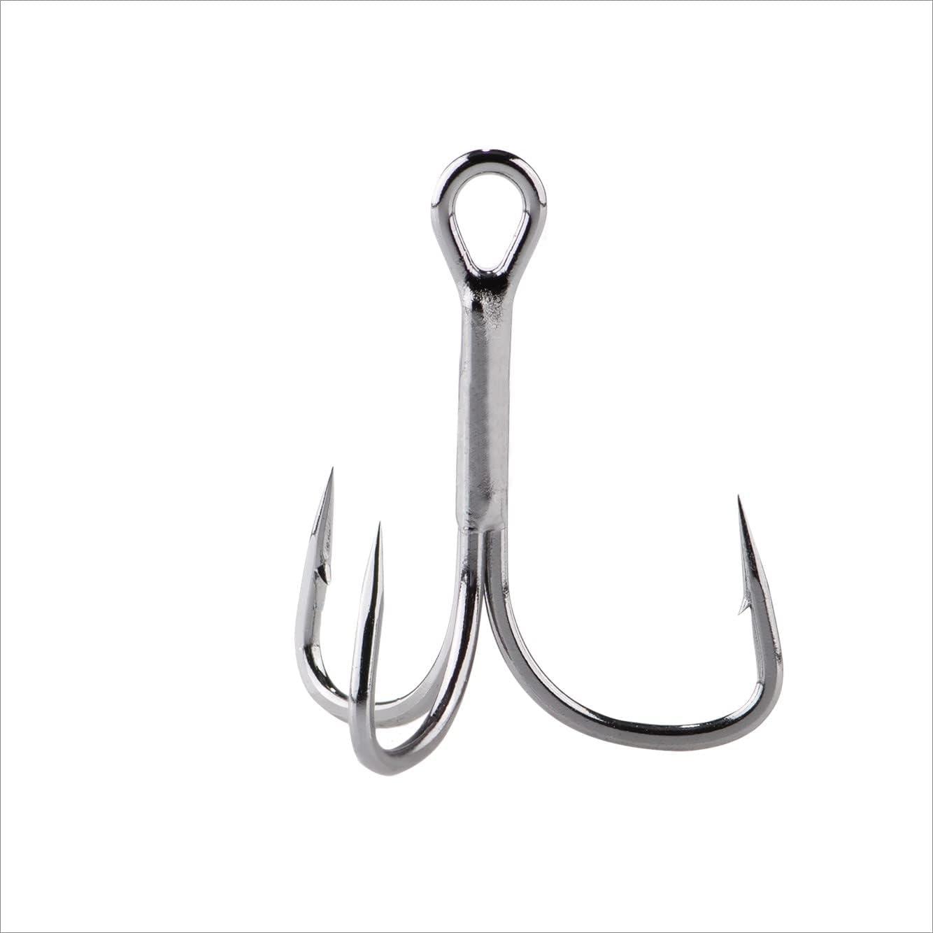 imageBerkley Fusion19 Wide Gap Live Bait Hooks Size 4 Fishing Hooks Needle Point with SlickSet Coating for Easy Penetration Forged for Added StrengthBlack Nickel