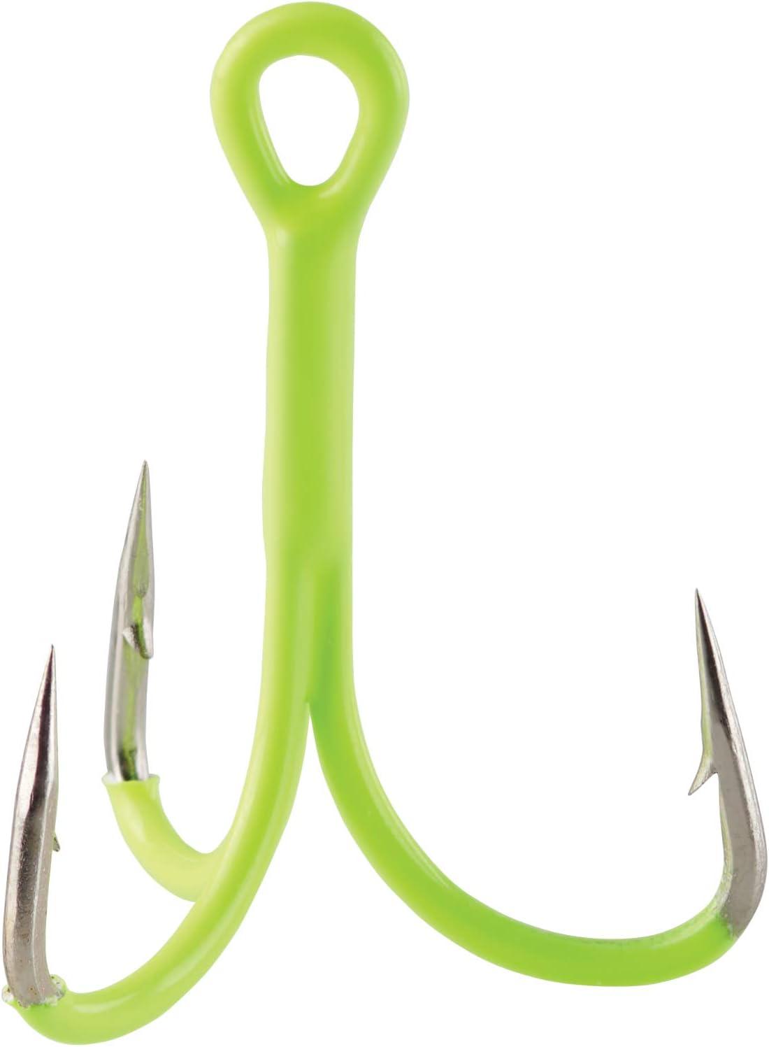 imageBerkley Fusion19 Wide Gap Live Bait Hooks Size 4 Fishing Hooks Needle Point with SlickSet Coating for Easy Penetration Forged for Added StrengthChartreuse