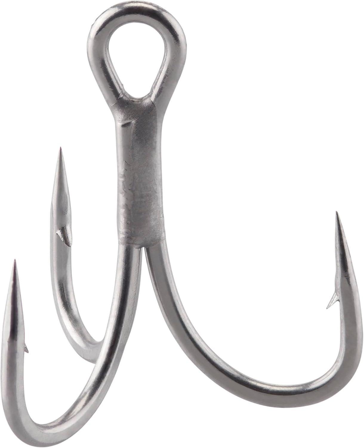 imageBerkley Fusion19 Wide Gap Live Bait Hooks Size 4 Fishing Hooks Needle Point with SlickSet Coating for Easy Penetration Forged for Added StrengthMatte Nickel