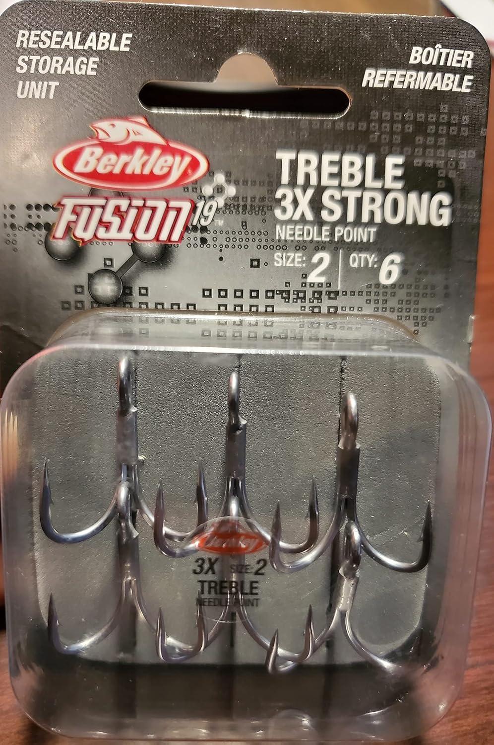 imageBerkley Fusion19 Wide Gap Live Bait Hooks Size 4 Fishing Hooks Needle Point with SlickSet Coating for Easy Penetration Forged for Added StrengthMatte Nickel