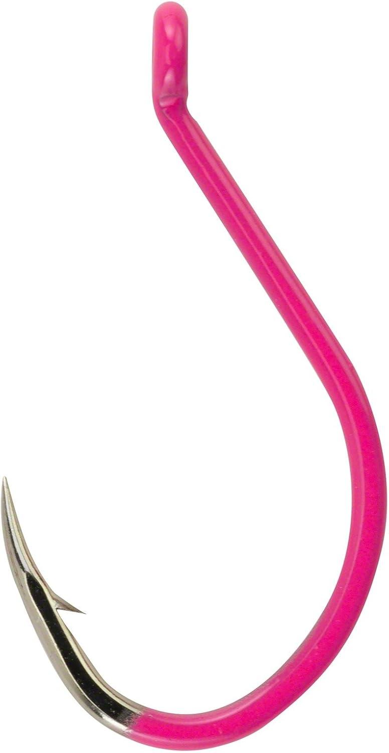 imageBerkley Fusion19 Wide Gap Live Bait Hooks Size 4 Fishing Hooks Needle Point with SlickSet Coating for Easy Penetration Forged for Added StrengthPink