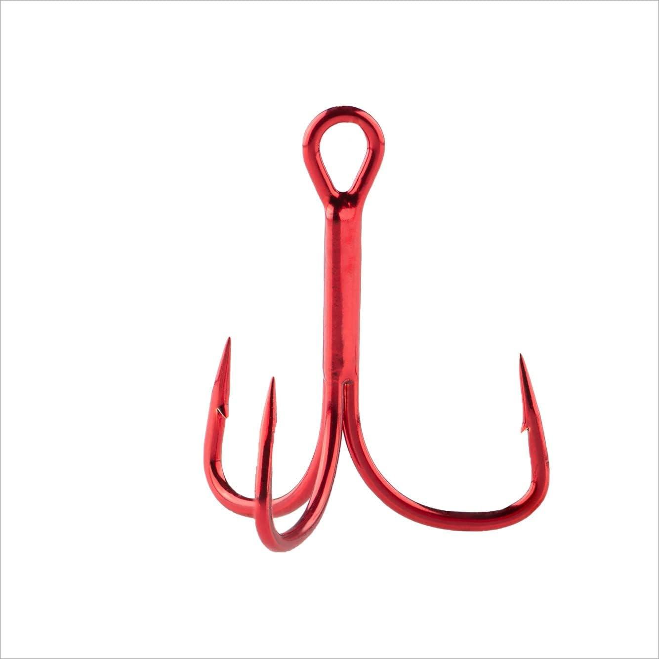 imageBerkley Fusion19 Wide Gap Live Bait Hooks Size 4 Fishing Hooks Needle Point with SlickSet Coating for Easy Penetration Forged for Added StrengthRed
