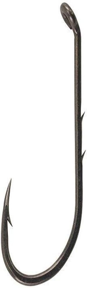 imageBerkley Fusion19 Wide Gap Live Bait Hooks Size 4 Fishing Hooks Needle Point with SlickSet Coating for Easy Penetration Forged for Added StrengthSmoke Satin