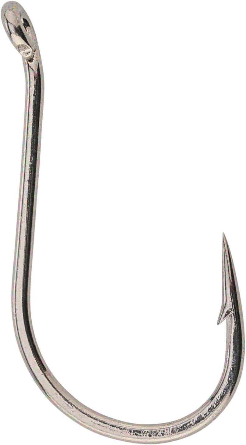 imageBerkley Fusion19 Wide Gap Live Bait Hooks Size 4 Fishing Hooks Needle Point with SlickSet Coating for Easy Penetration Forged for Added StrengthSmoke Satin