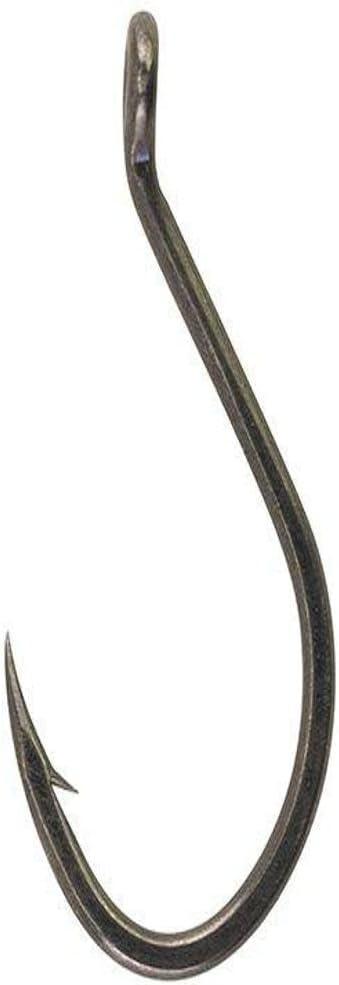 imageBerkley Fusion19 Wide Gap Live Bait Hooks Size 4 Fishing Hooks Needle Point with SlickSet Coating for Easy Penetration Forged for Added StrengthSmoke Satin