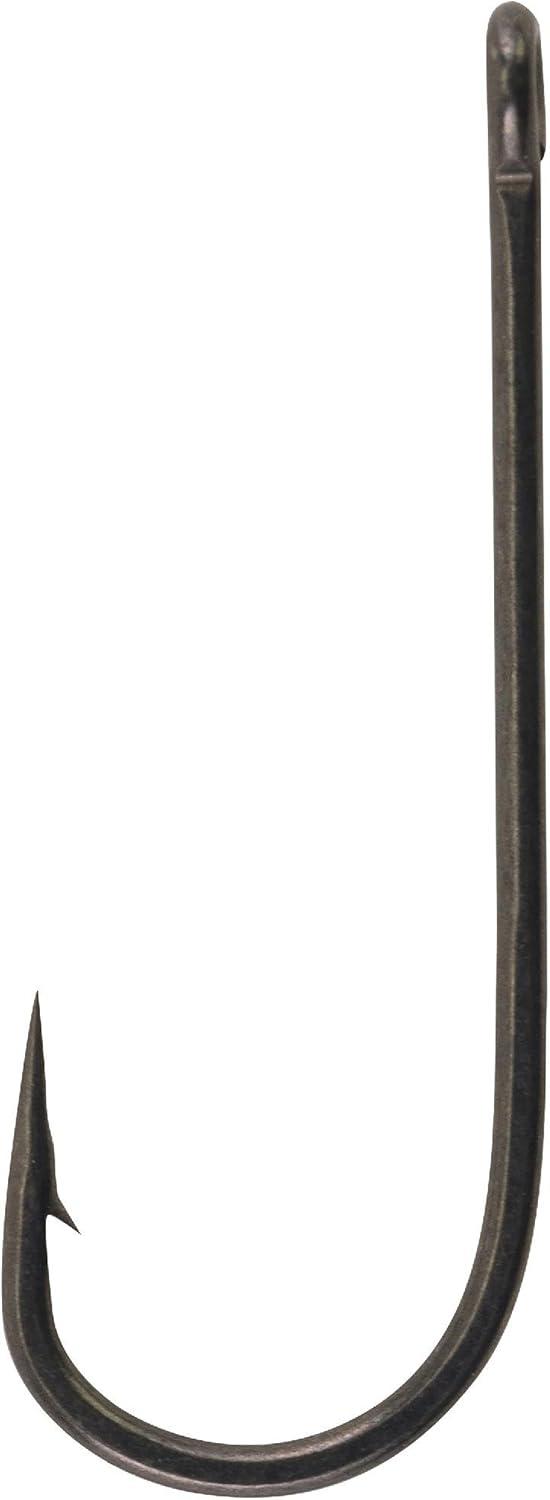 imageBerkley Fusion19 Wide Gap Live Bait Hooks Size 4 Fishing Hooks Needle Point with SlickSet Coating for Easy Penetration Forged for Added StrengthSmoke Satin