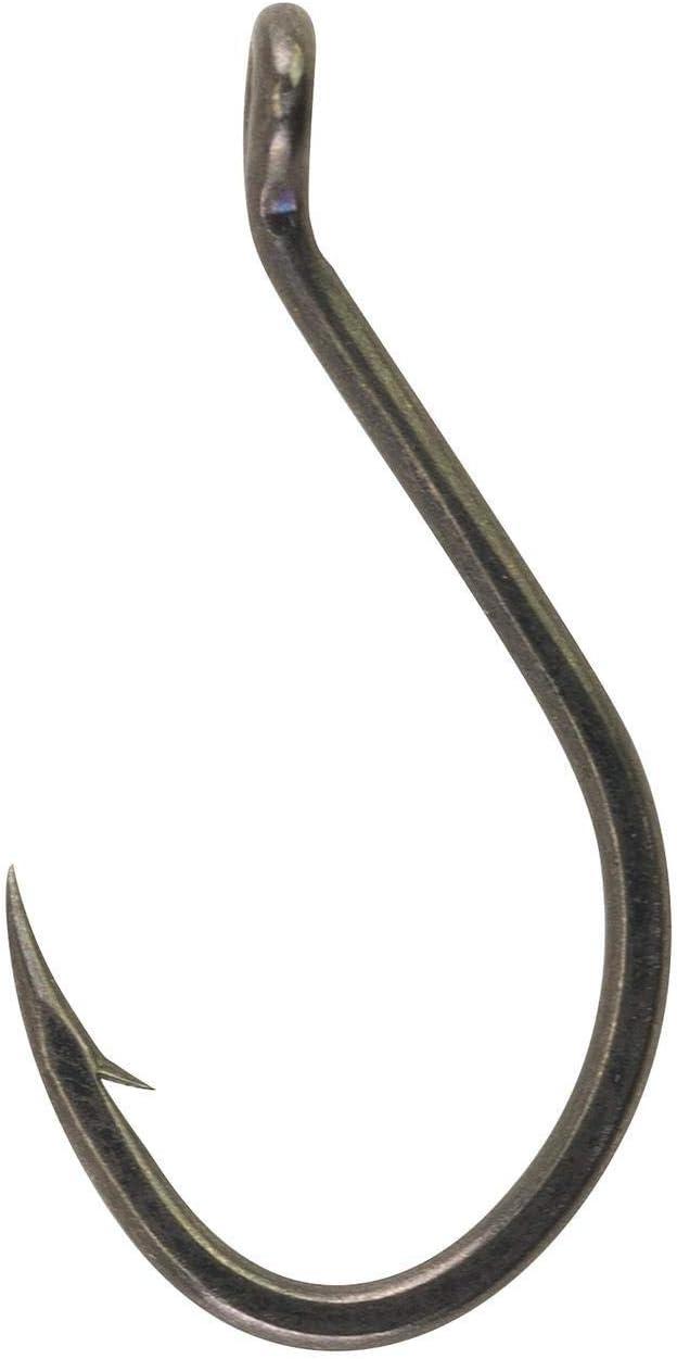 imageBerkley Fusion19 Wide Gap Live Bait Hooks Size 4 Fishing Hooks Needle Point with SlickSet Coating for Easy Penetration Forged for Added StrengthSmoke Satin