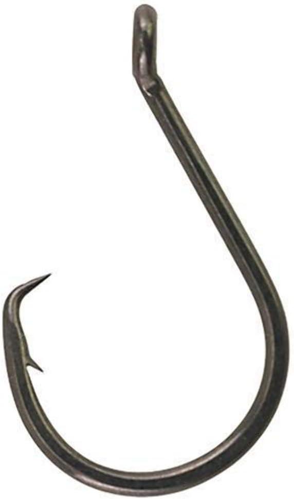 imageBerkley Fusion19 Wide Gap Live Bait Hooks Size 4 Fishing Hooks Needle Point with SlickSet Coating for Easy Penetration Forged for Added StrengthSmoke Satin