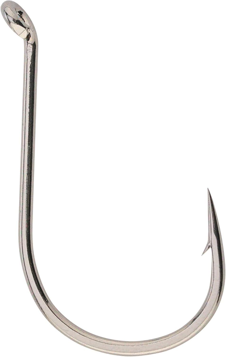 imageBerkley Fusion19 Wide Gap Live Bait Hooks Size 4 Fishing Hooks Needle Point with SlickSet Coating for Easy Penetration Forged for Added StrengthSmoke Satin