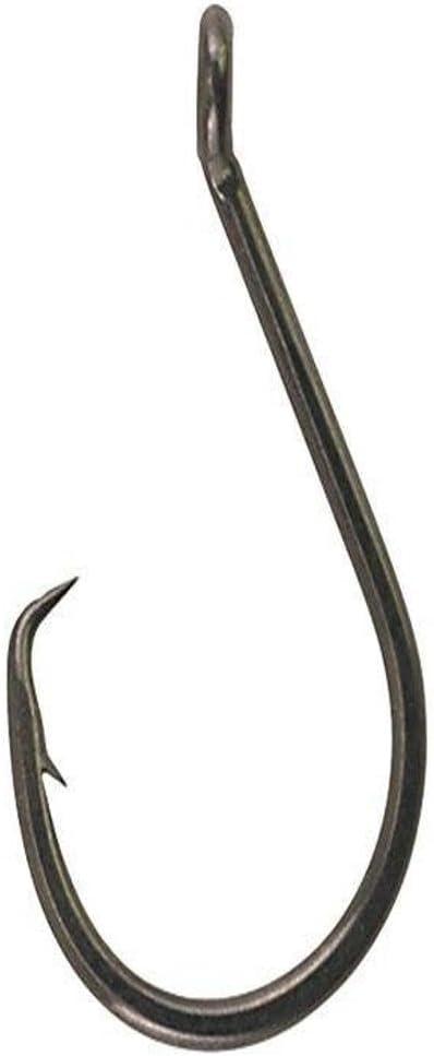 imageBerkley Fusion19 Wide Gap Live Bait Hooks Size 4 Fishing Hooks Needle Point with SlickSet Coating for Easy Penetration Forged for Added StrengthSmoke Satin
