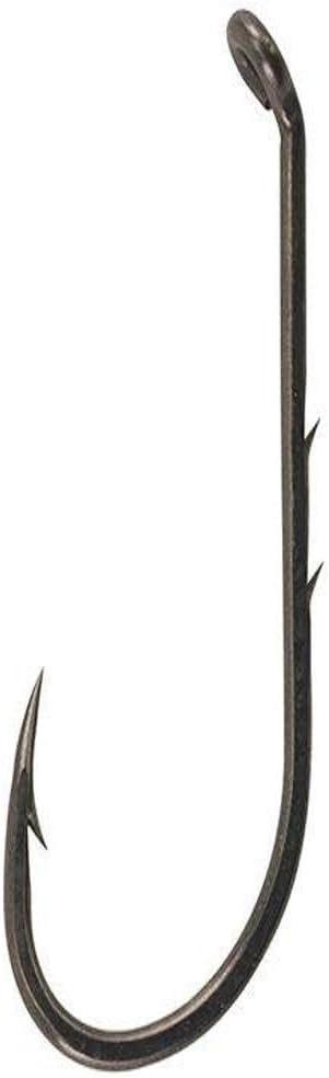 imageBerkley Fusion19 Wide Gap Live Bait Hooks Size 4 Fishing Hooks Needle Point with SlickSet Coating for Easy Penetration Forged for Added StrengthSmoke Satin