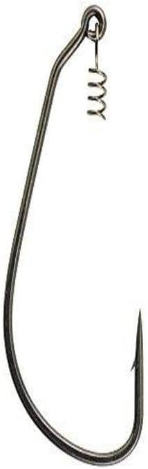 imageBerkley Fusion19 Wide Gap Live Bait Hooks Size 4 Fishing Hooks Needle Point with SlickSet Coating for Easy Penetration Forged for Added StrengthSmoke Satin