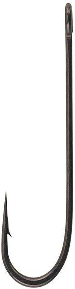 imageBerkley Fusion19 Wide Gap Live Bait Hooks Size 4 Fishing Hooks Needle Point with SlickSet Coating for Easy Penetration Forged for Added StrengthSmoke Satin