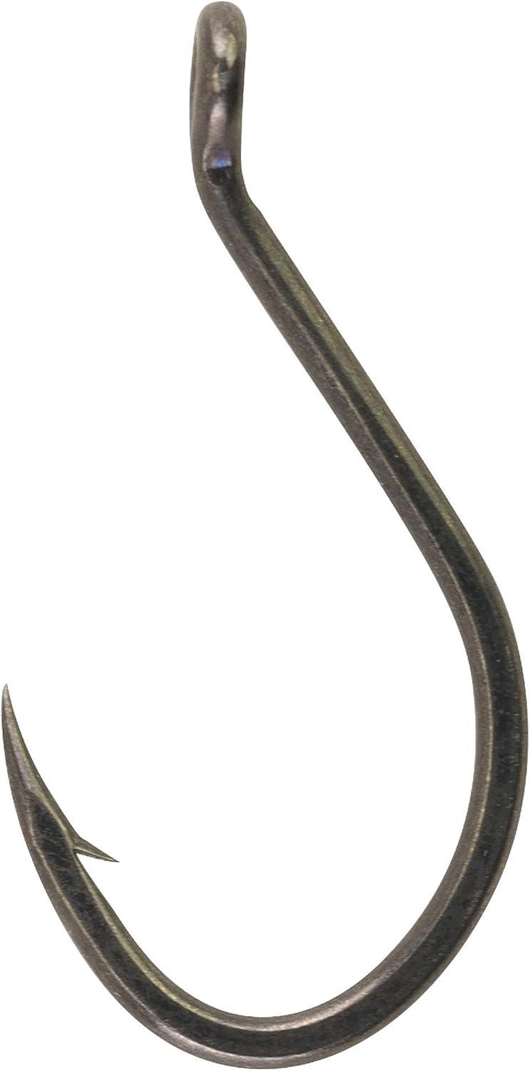 imageBerkley Fusion19 Wide Gap Live Bait Hooks Size 4 Fishing Hooks Needle Point with SlickSet Coating for Easy Penetration Forged for Added StrengthSmoke Satin