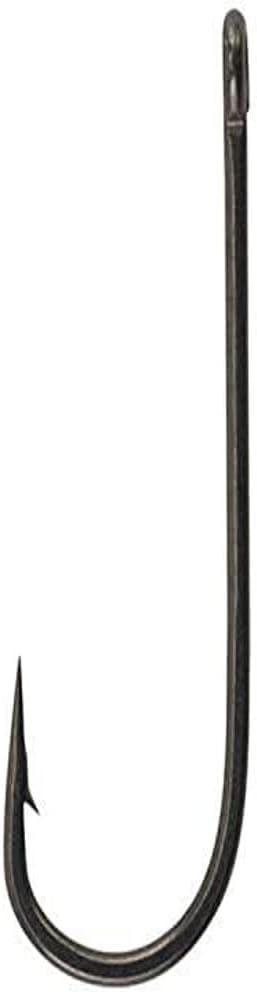 imageBerkley Fusion19 Wide Gap Live Bait Hooks Size 4 Fishing Hooks Needle Point with SlickSet Coating for Easy Penetration Forged for Added StrengthSmoke Satin