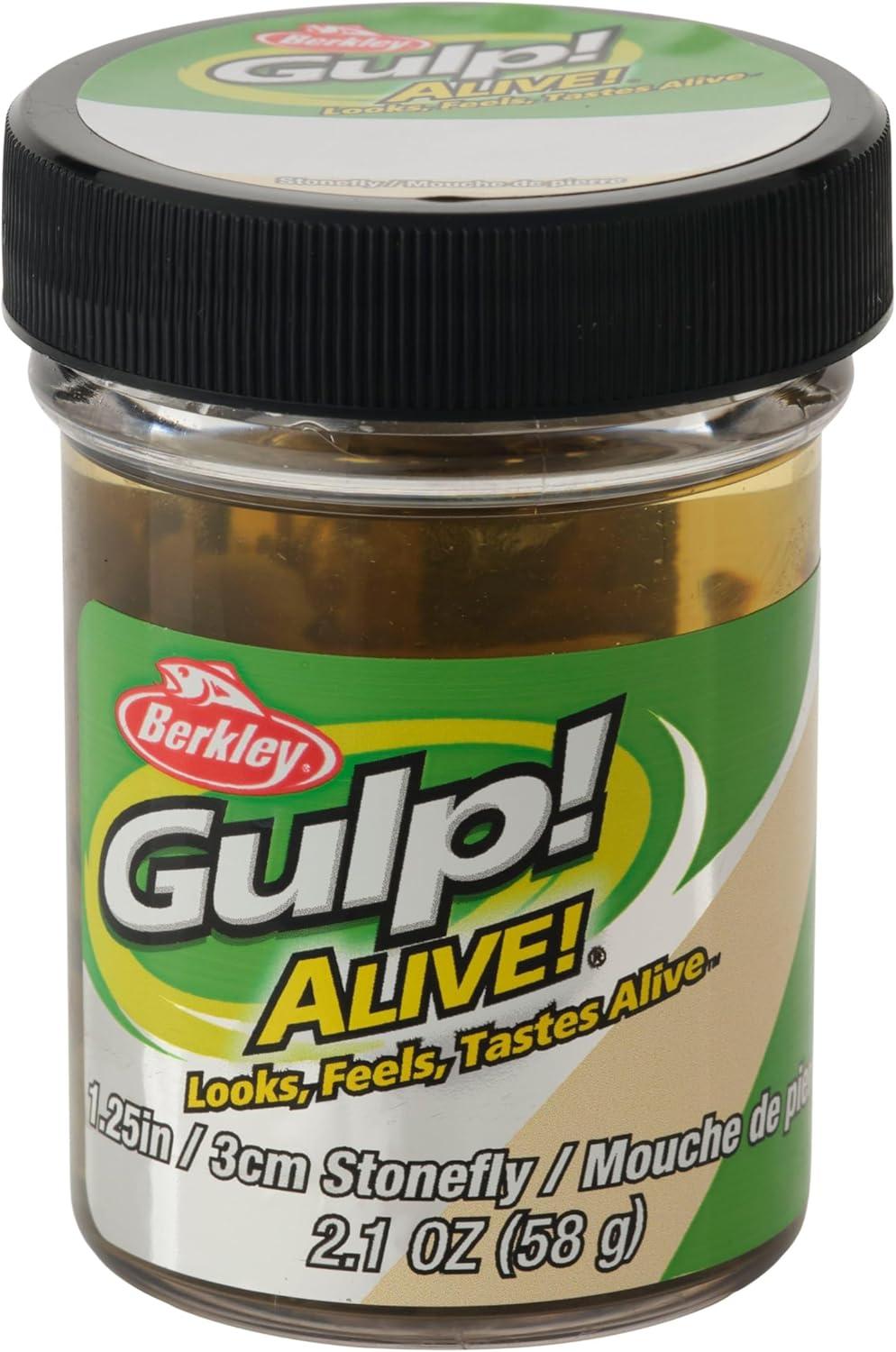 imageBerkley Gulp Alive Stonefly Fishing Soft BaitSmog