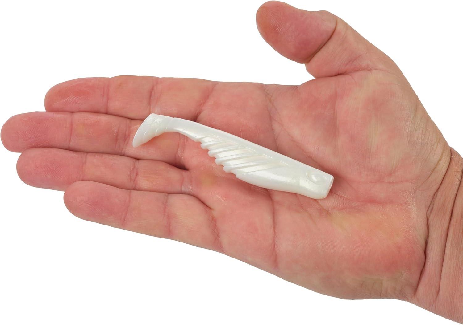 imageBerkley Gulp Saltwater Ripple MulletPearl White