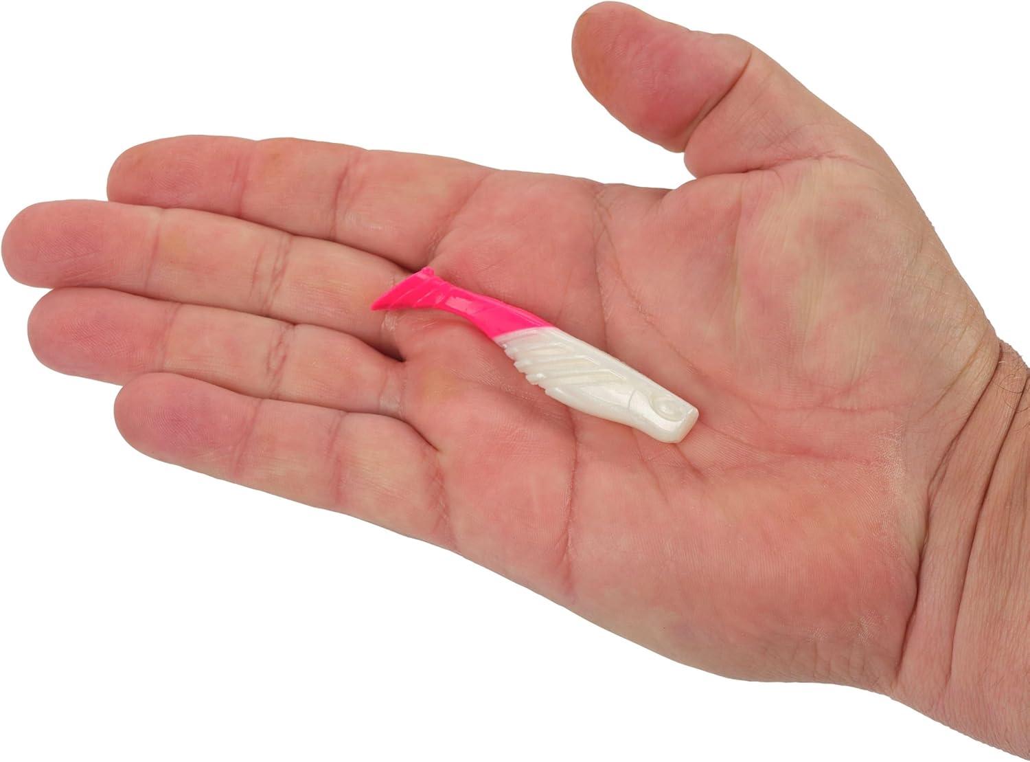 imageBerkley Gulp Saltwater Ripple MulletPearl WhitePink