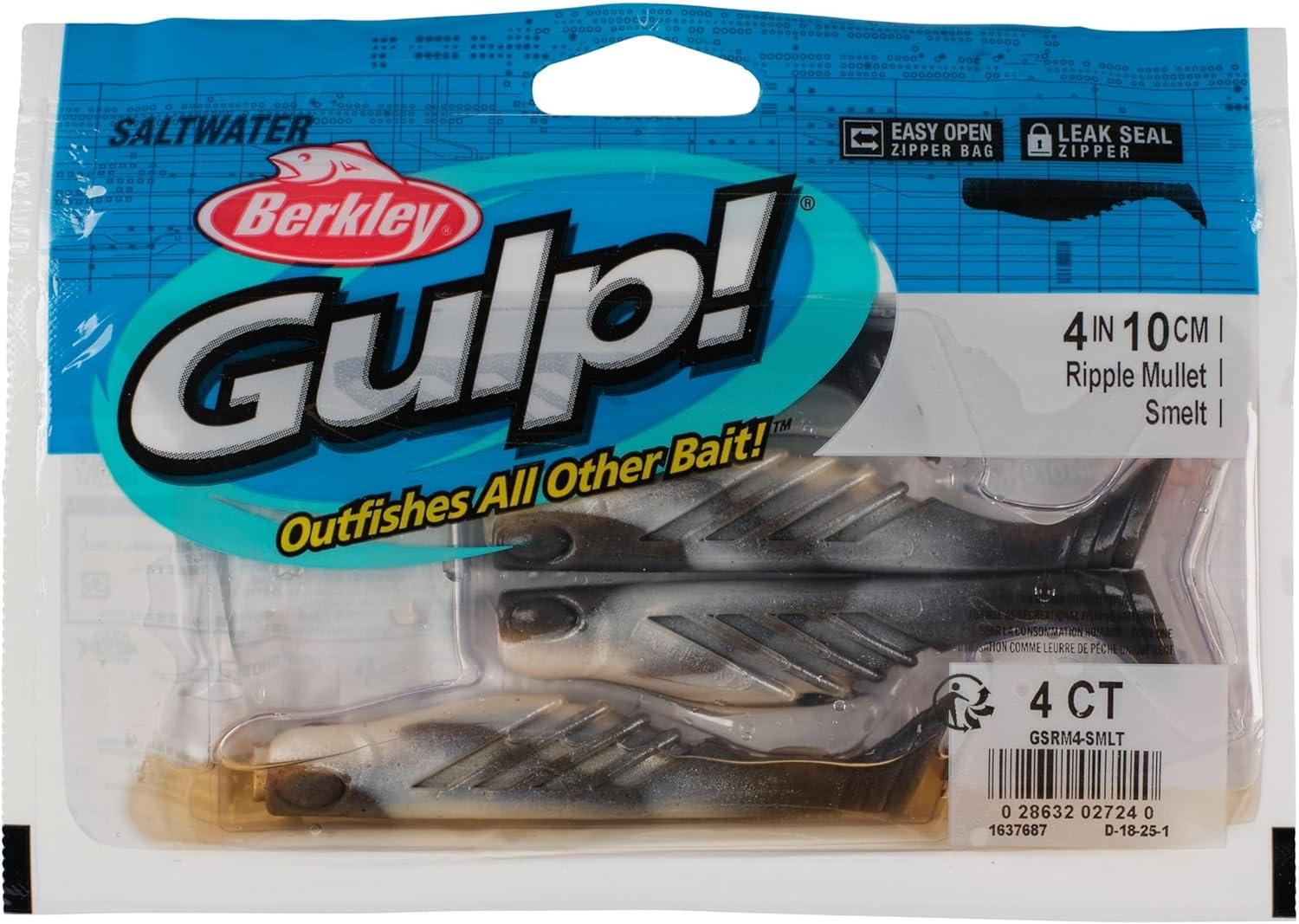 imageBerkley Gulp Saltwater Ripple MulletSmelt