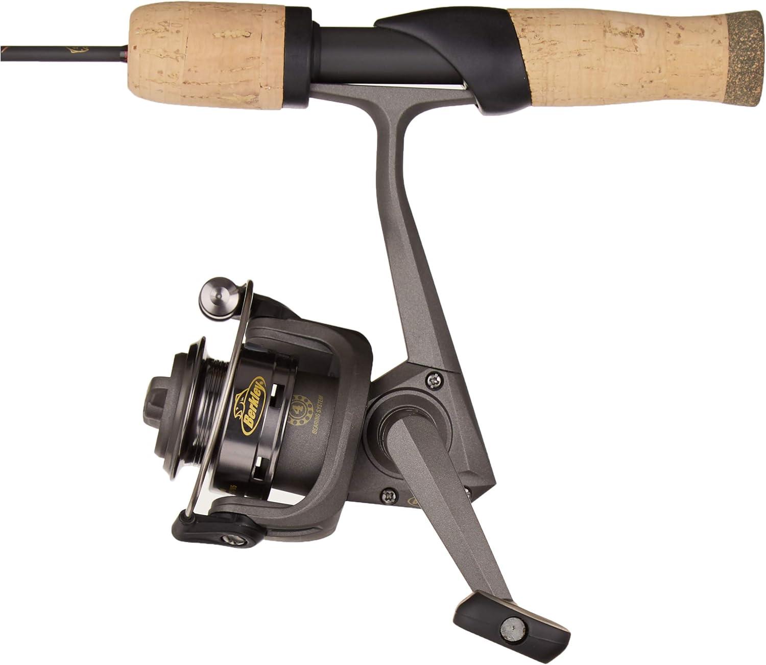 imageBerkley Lightning Ice Fishing Reel and Spinning Rod Combo28 Medium 1pc