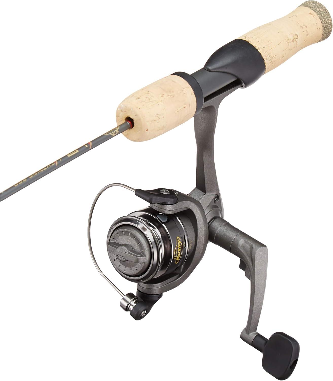 imageBerkley Lightning Ice Fishing Reel and Spinning Rod Combo28 Medium 1pc
