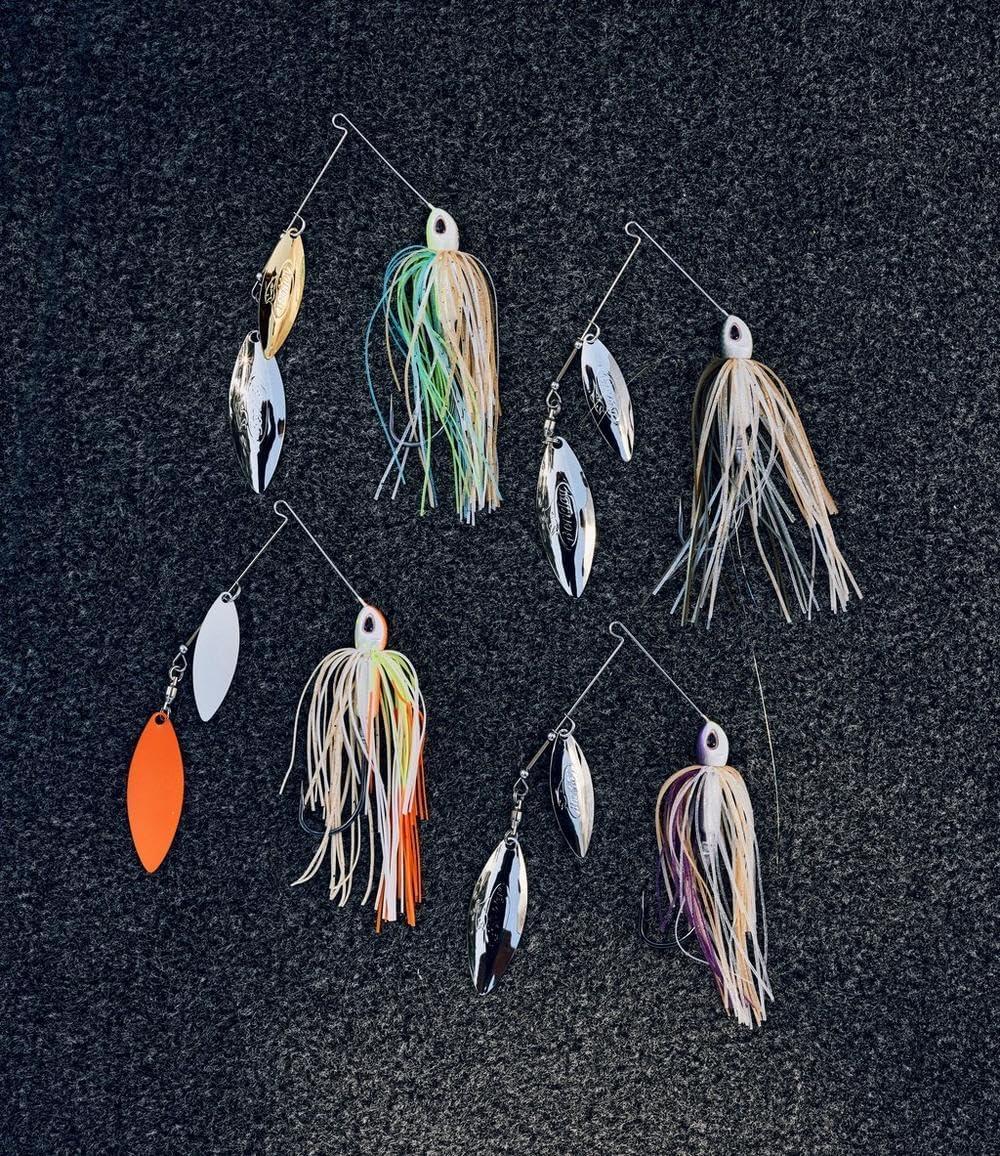 imageBerkley Power Blade Compact Fishing SpinnerbaitsBama BreamGreen Pumpkin Gold