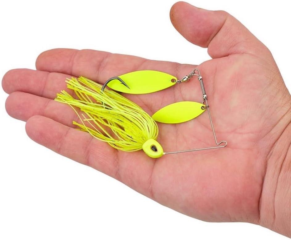 imageBerkley Power Blade Compact Fishing SpinnerbaitsChartreuseChartreuse Chartreuse